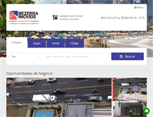 Tablet Screenshot of bezerraimoveis.com.br